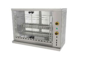 Ψησταριά υγραερίου με 3 σούβλες κοτόπουλα 12-15 SERGAS SG3