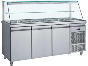 ΨΥΓΕΙΟ ΣΑΛΑΤΩΝ ΓΙΑ ΛΕΚΑΝΑΚΙΑ GN 1/1 185Χ70Χ130 SMGN 185