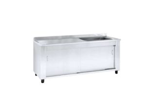 Λάντζα Κλειστή με 1 Γούρνα LK 1G 089 89x70x88cm