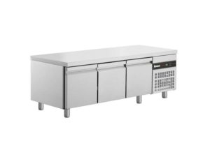 Ψυγείο πάγκος 179x70x64.3cm συντήρησης με 3 πόρτες GN INOMAK PWDP777